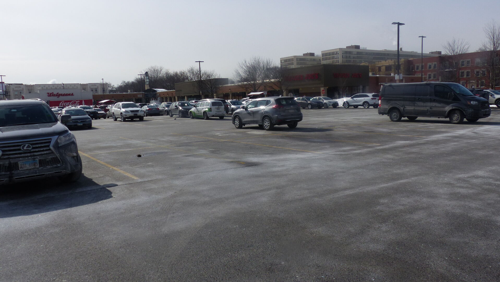 Photo: Looking for a snow-free parking spot? Go shopping